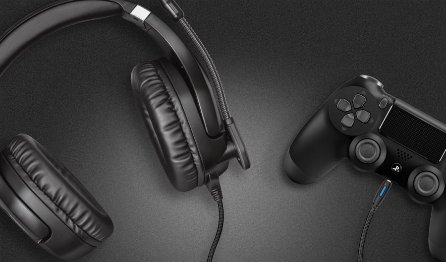 Trust GXT 488 Forze PS4 Headset opletený kabel